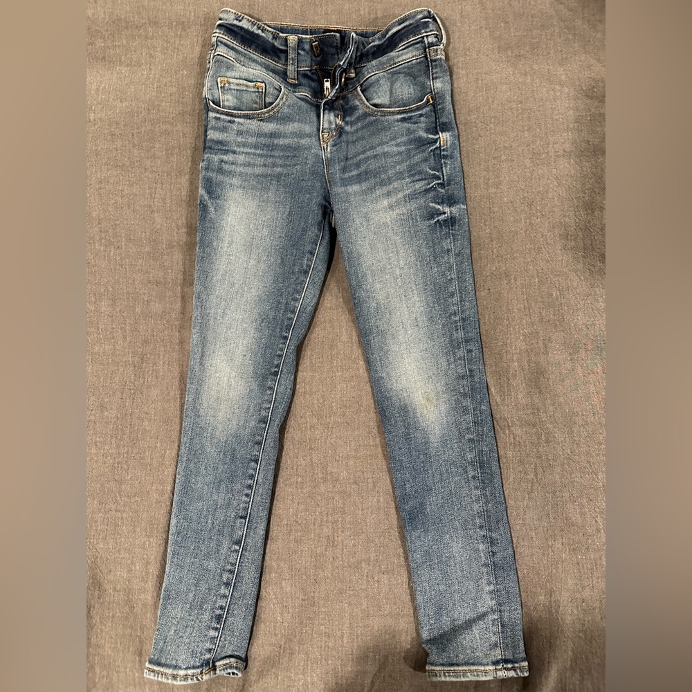 Gap stretch high rise ankle jegging